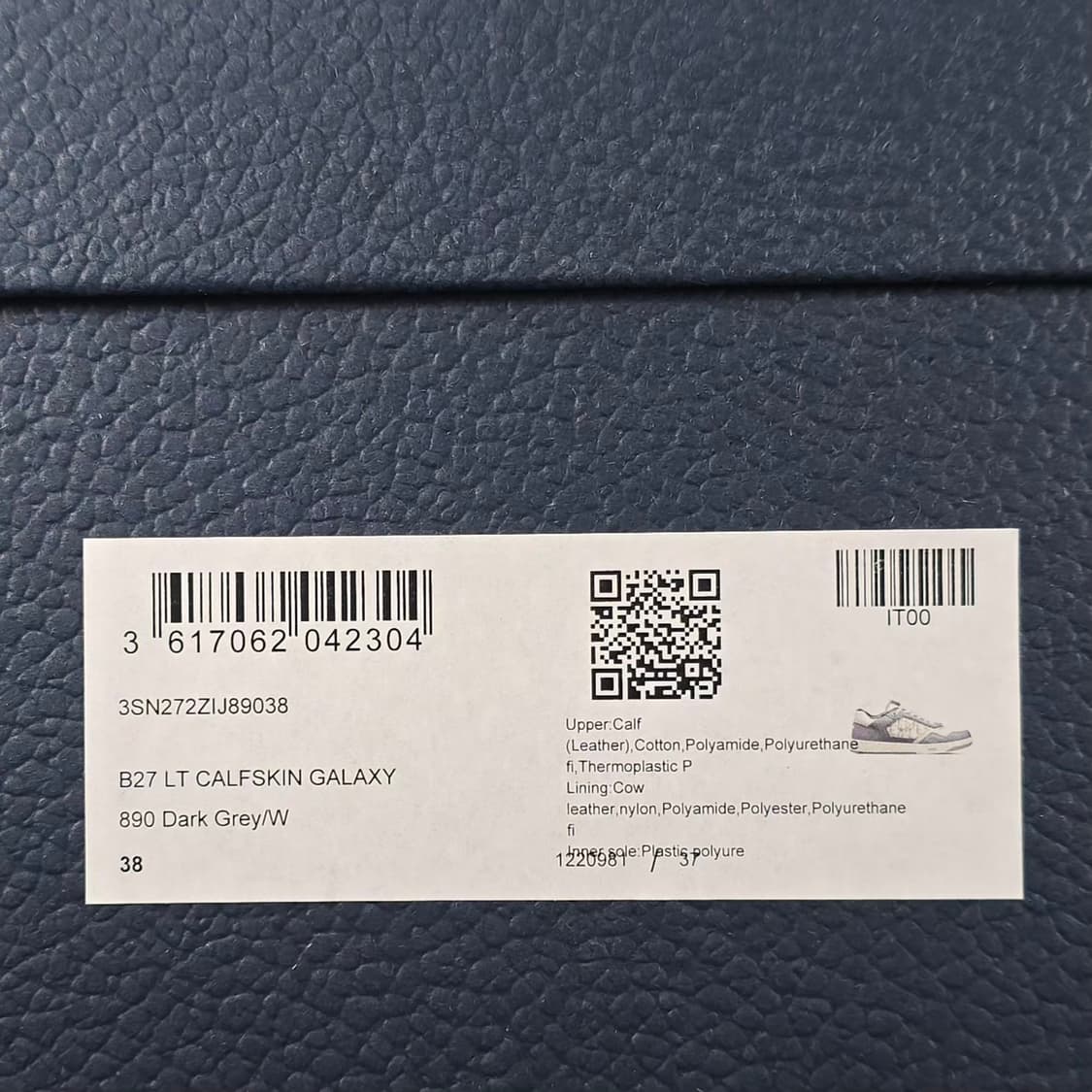 디올 B27 오블리크 스니커즈 ( 240 ) 상품이미지8