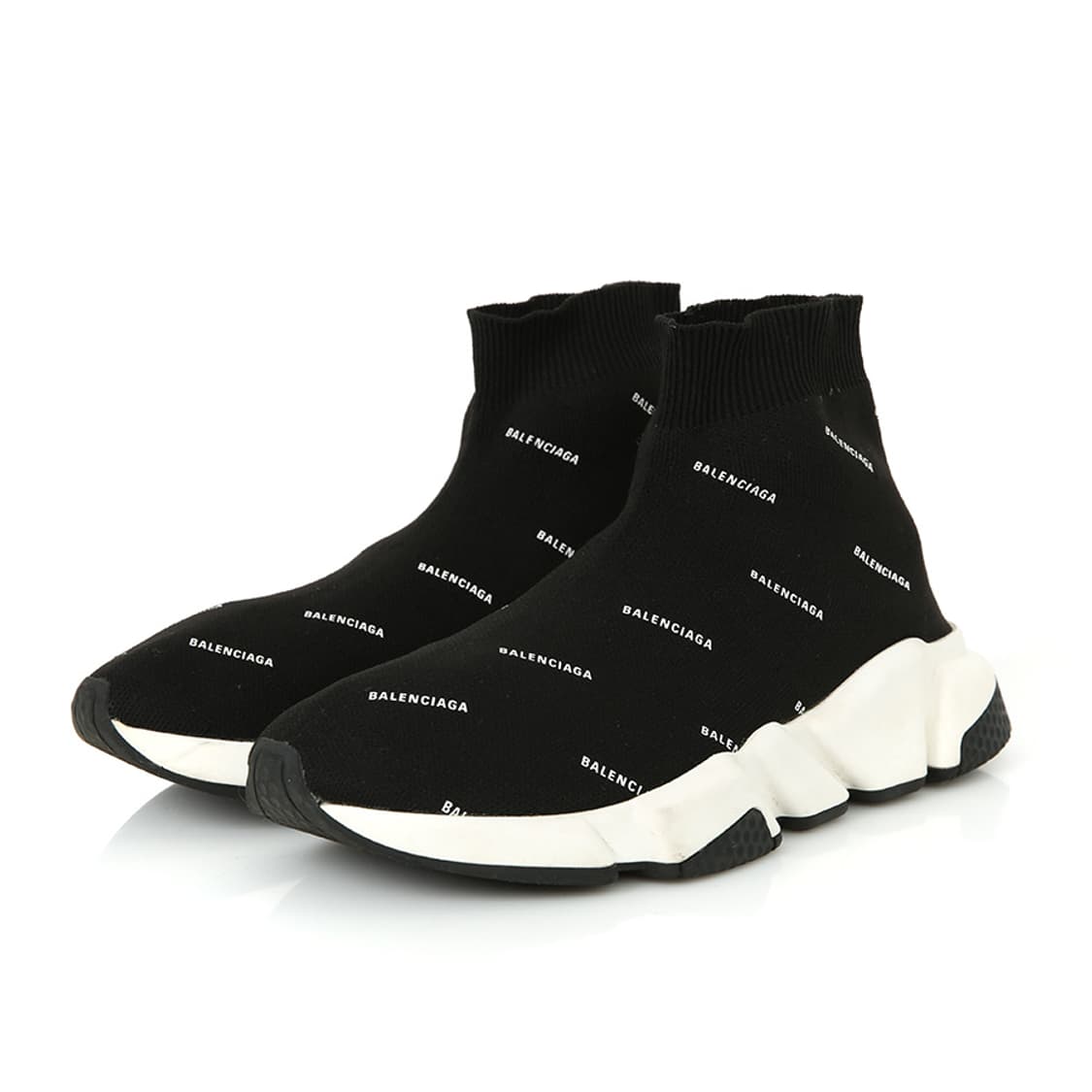 발렌시아가 스피드러너 블랙 로고 삭스 스니커즈 567035 상품이미지2