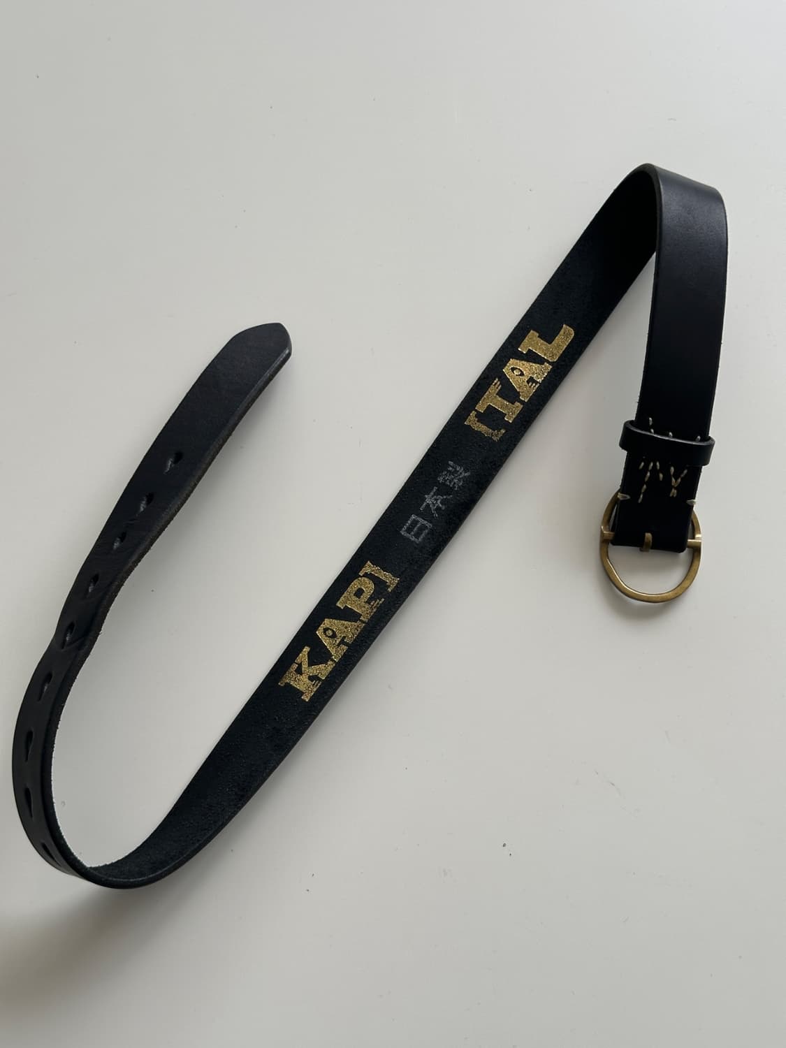 Oiled-Leather Belt 상품이미지3