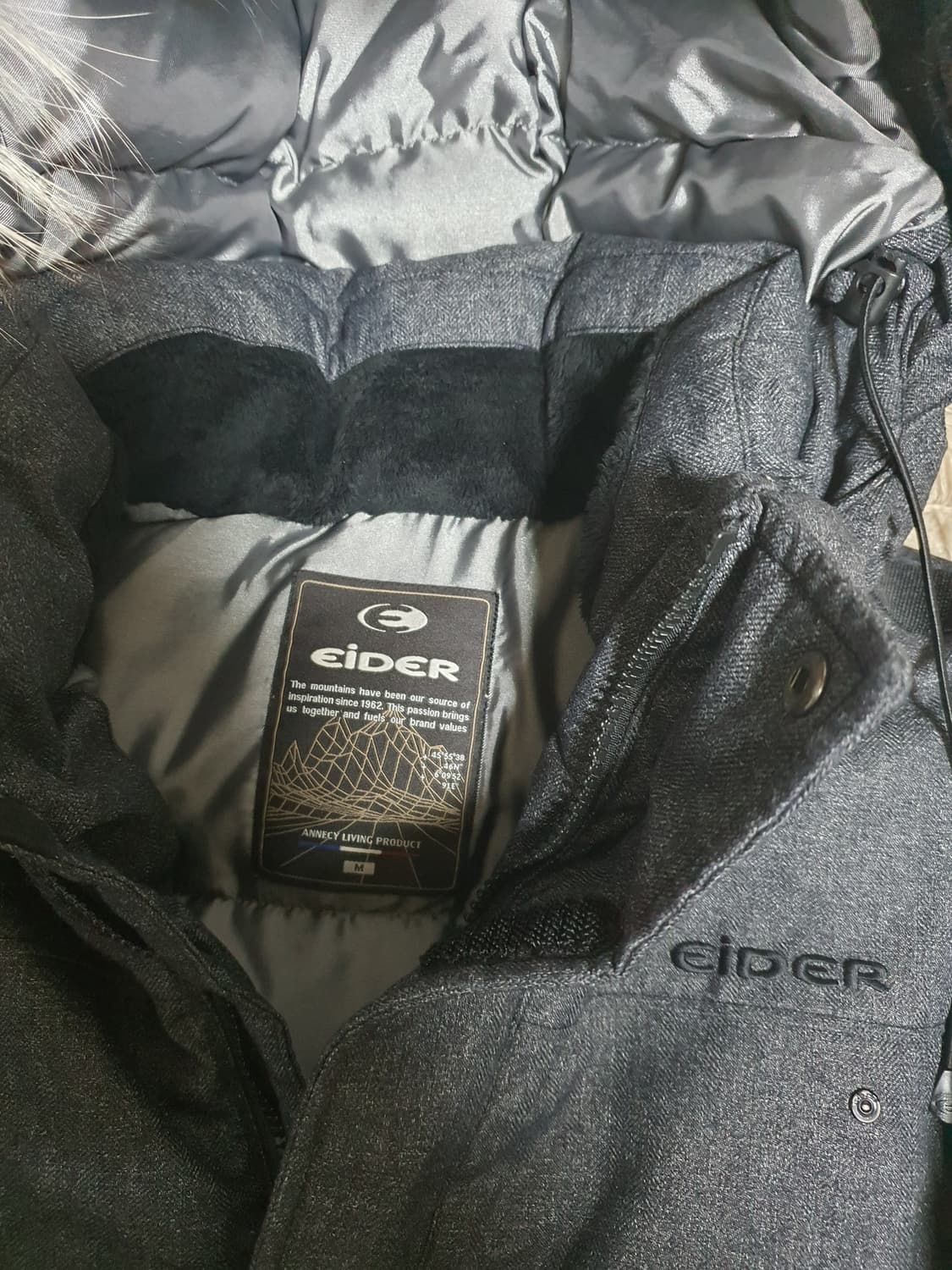 아이더 앵커리지2 700필 구스다운 상태 굿 사이즈 95 상품이미지3