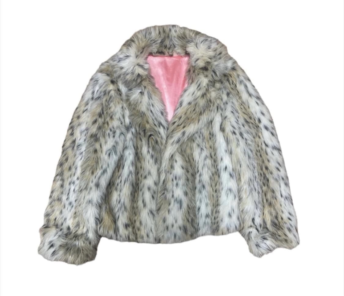 빈티지 레오파드 퍼 자켓 Free 상품이미지1