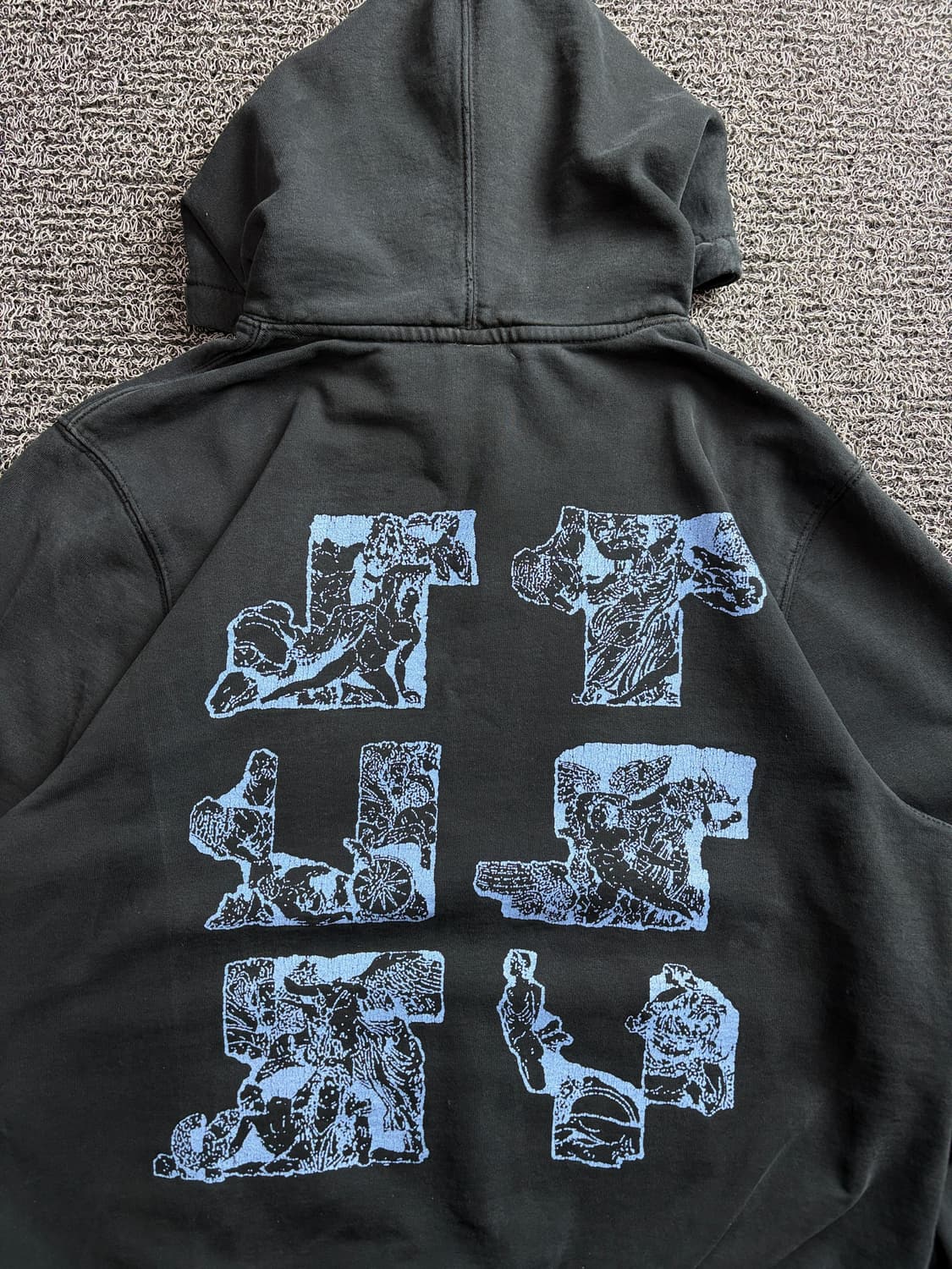 스투시 그래피티 디스트로이드 그래픽 박시핏 후디 3679 상품이미지1