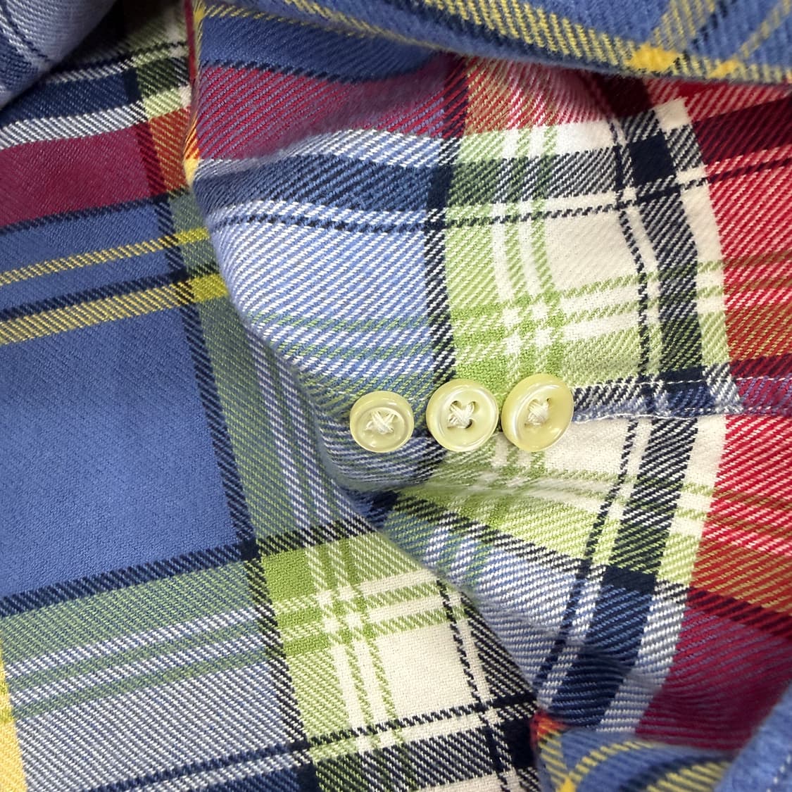 (L)폴로 랄프로렌 플란넬 체크셔츠 상품이미지5