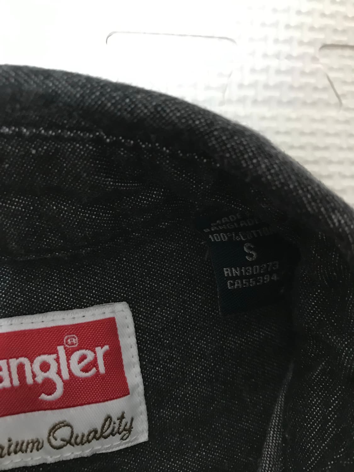 랭글러 흑청셔츠 상품이미지4