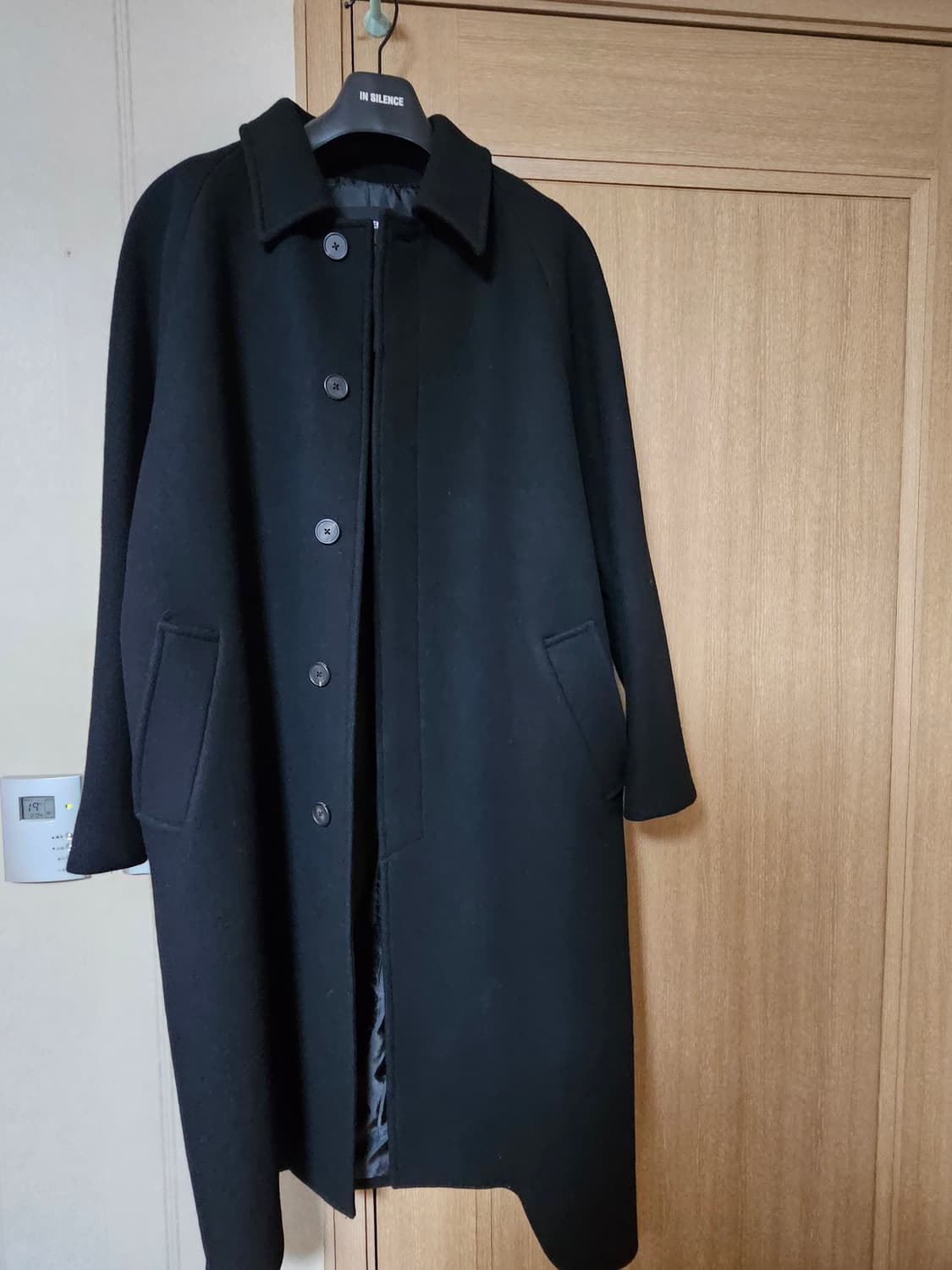 인사일런스 발마칸코트 블랙 XL 상품이미지1