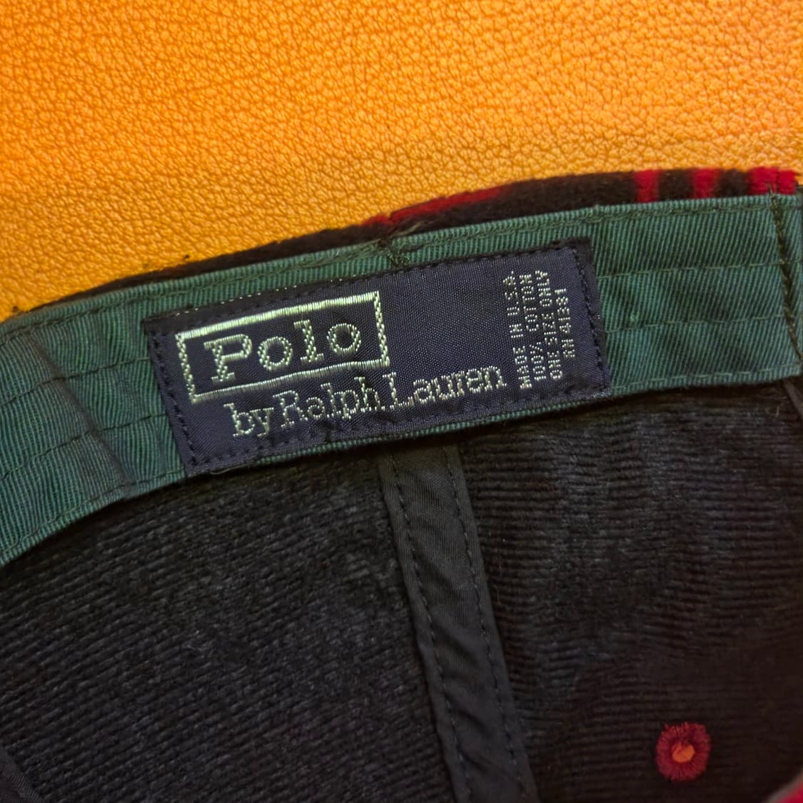 폴로 랄프로렌 체크 캡모자 상품이미지5