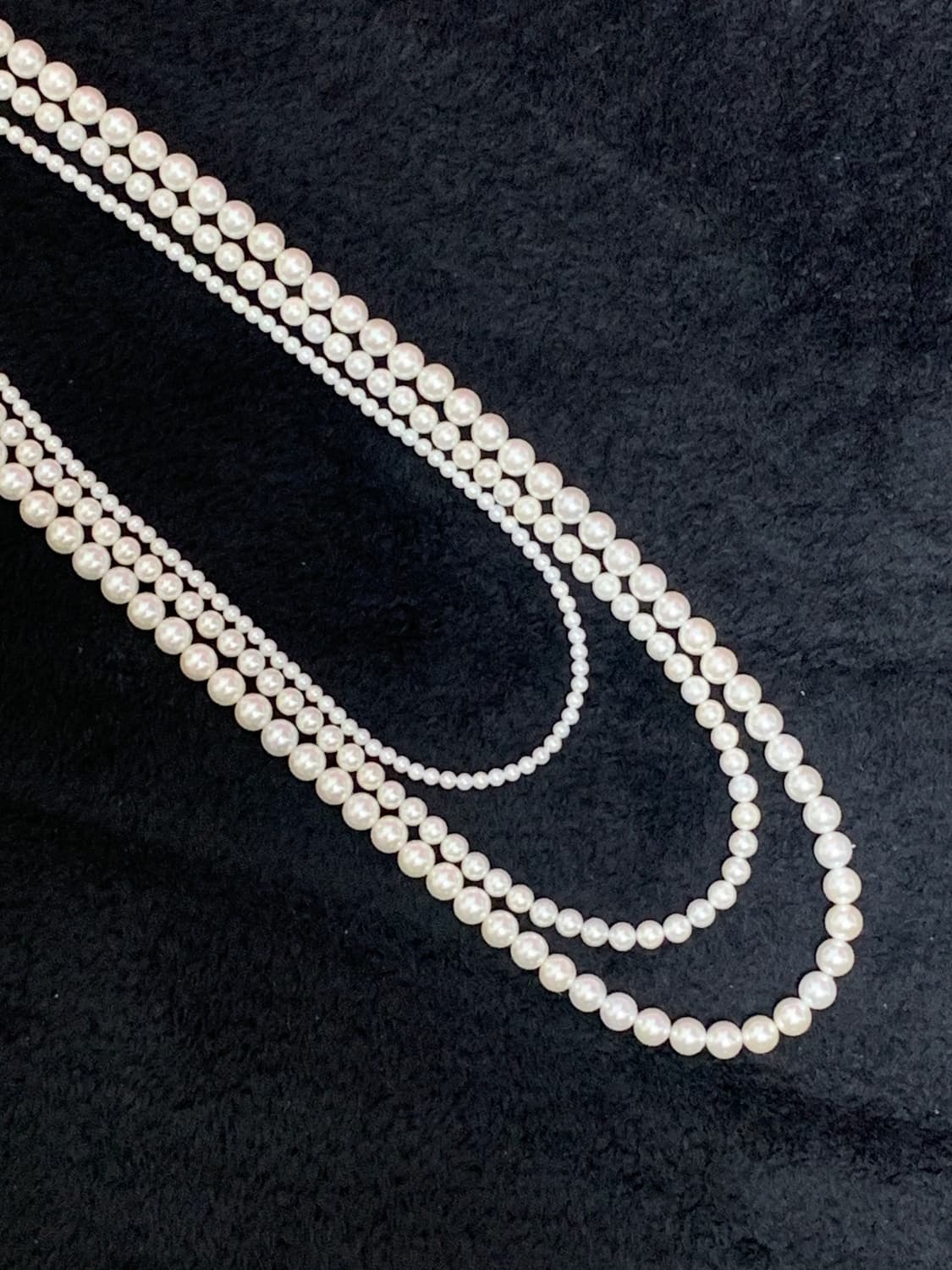 주문제작) 3피스 레이어드 진주 목걸이 상품이미지6