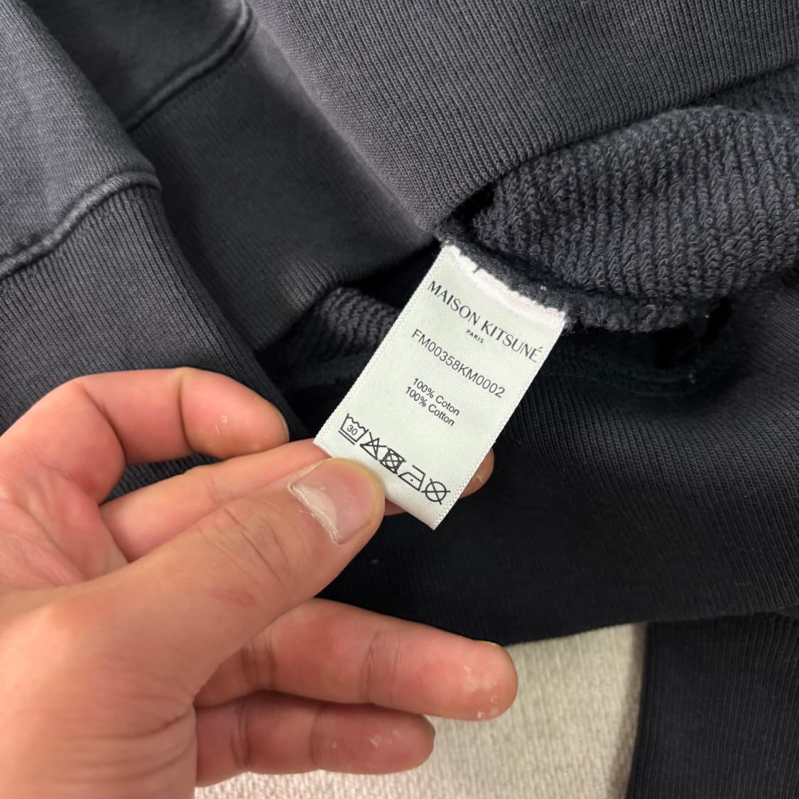 100 메종키츠네 투폭스 맨투맨 상품이미지4