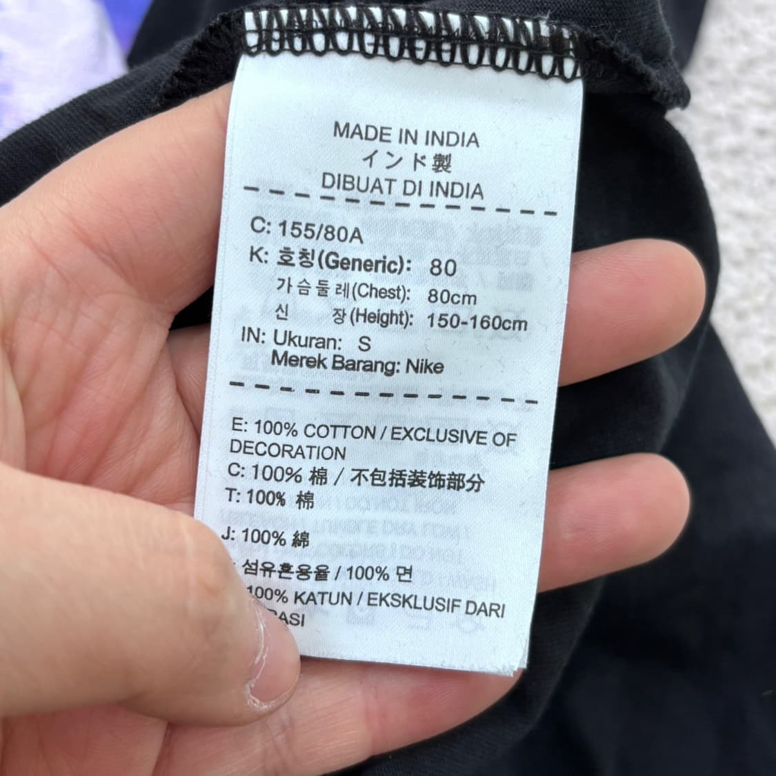 S 나이키 여성 프린팅 반팔 티셔츠 0413E 상품이미지4