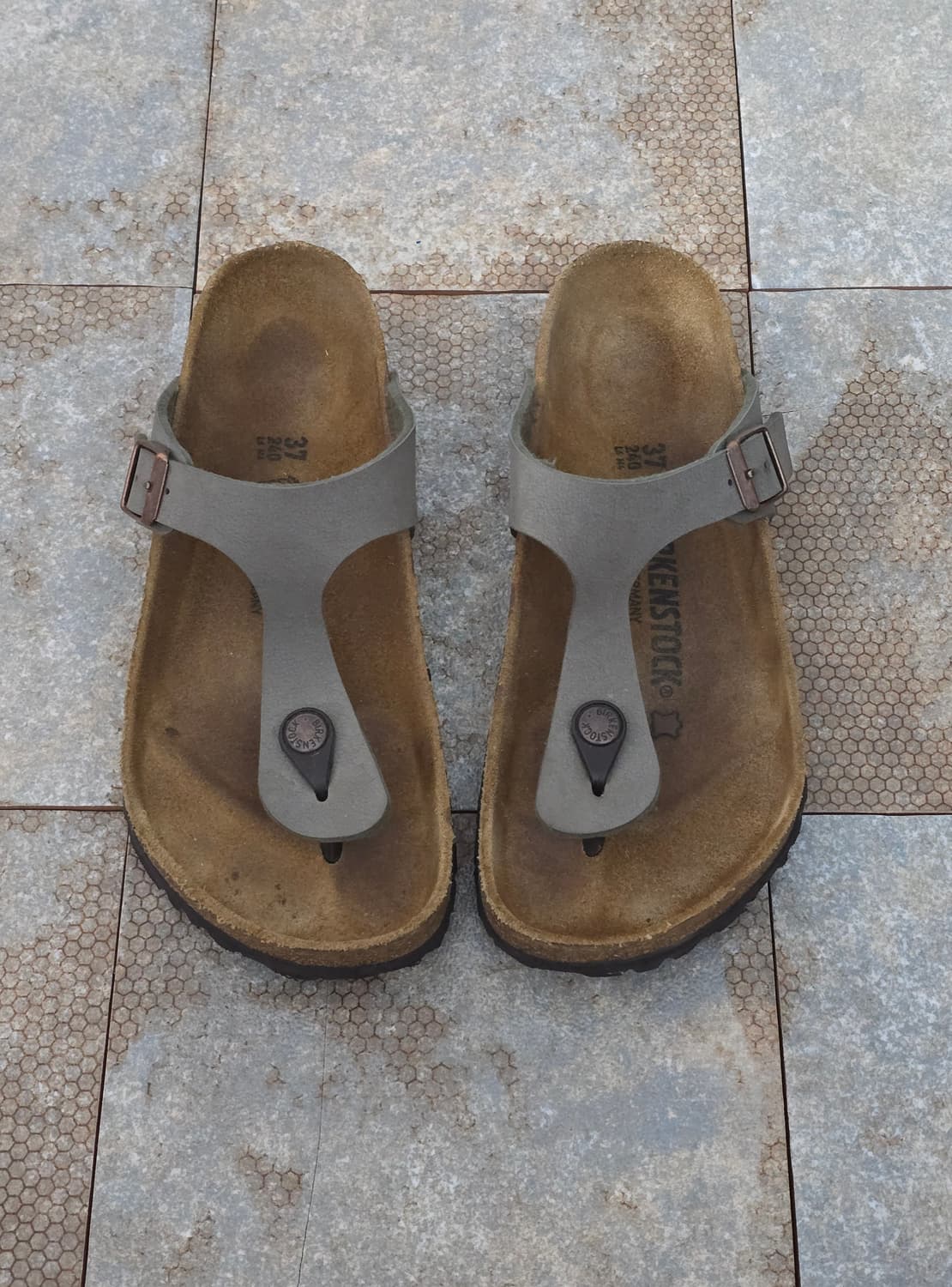 (240)버켄스탁 지제 스톤 샌들 상품이미지2