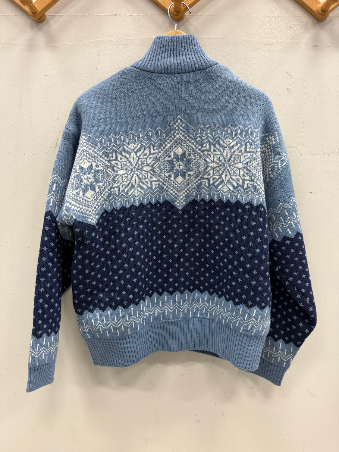 스파이더 노르딕 패턴 하프집업 L 100 상품이미지8