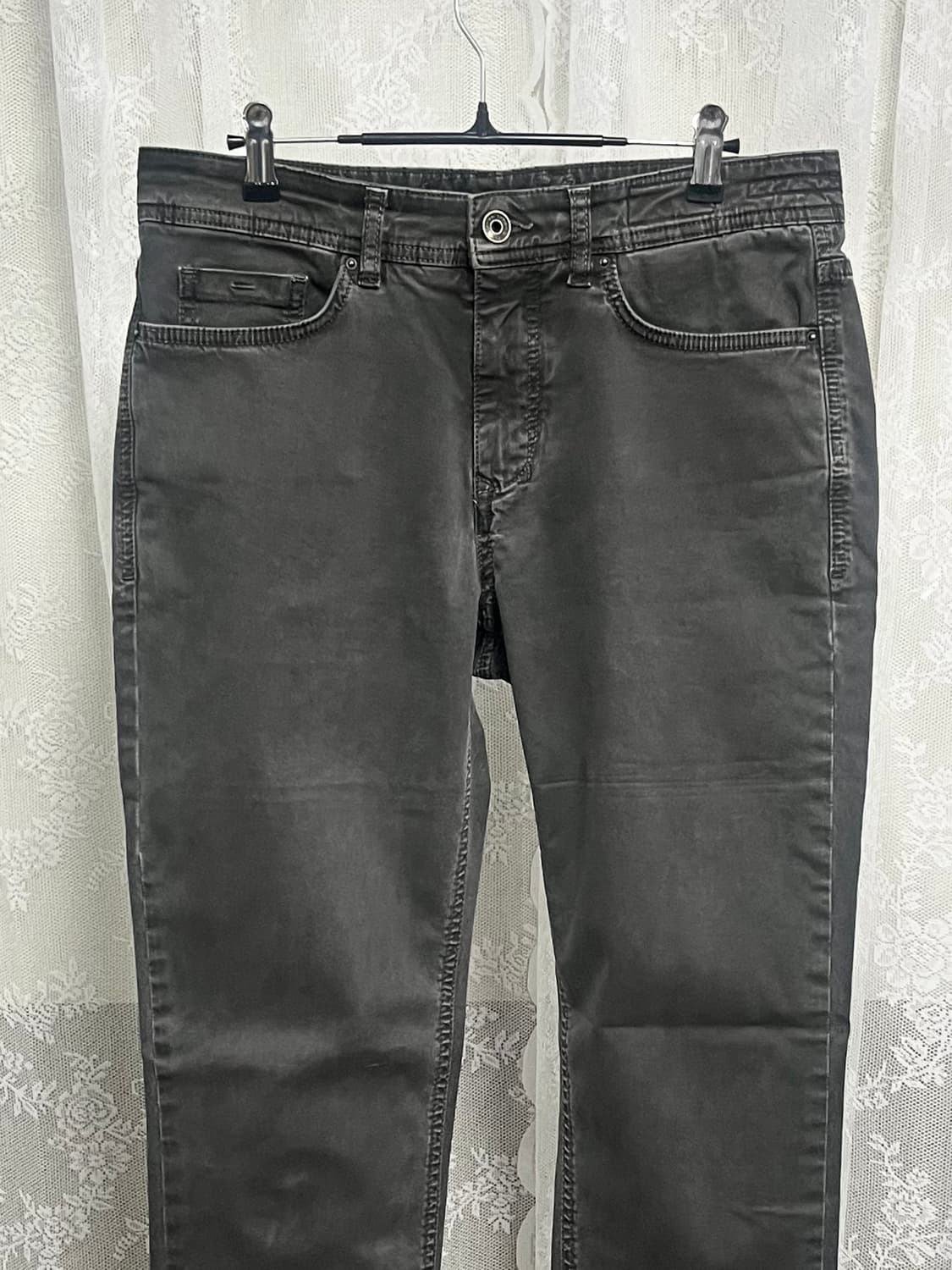 78-94) 시리즈 20fw 데님 팬츠 차콜 상품이미지3