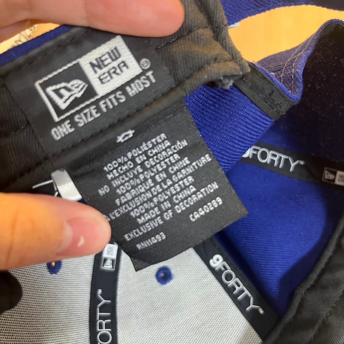 뉴에라 la다져스 볼캡 네이비 야구모자 모자 상품이미지2