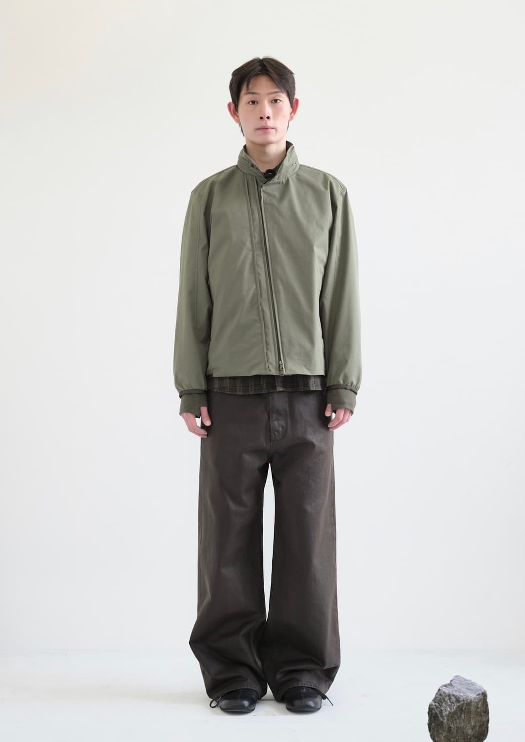 [2] 해칭룸 다이애그널 diagonal 집 자켓 v2 올리브 상품이미지1