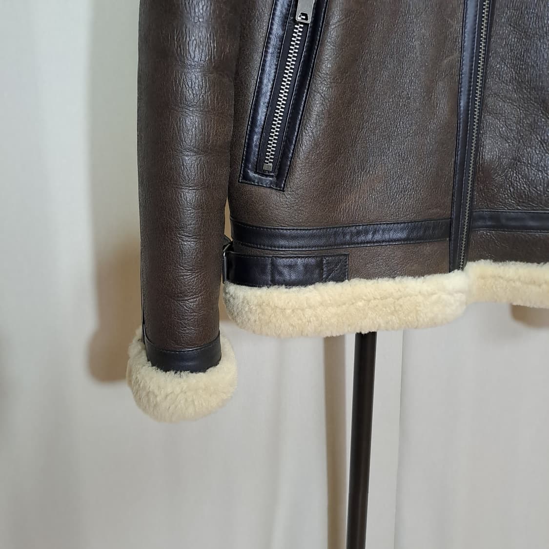 (택포) 양가죽 B-3 무스탕 국내생산 100 B602 상품이미지4