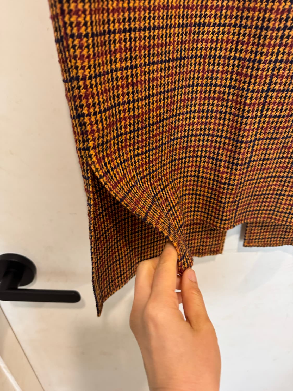 TIME 타임 체크 스커트 상품이미지7