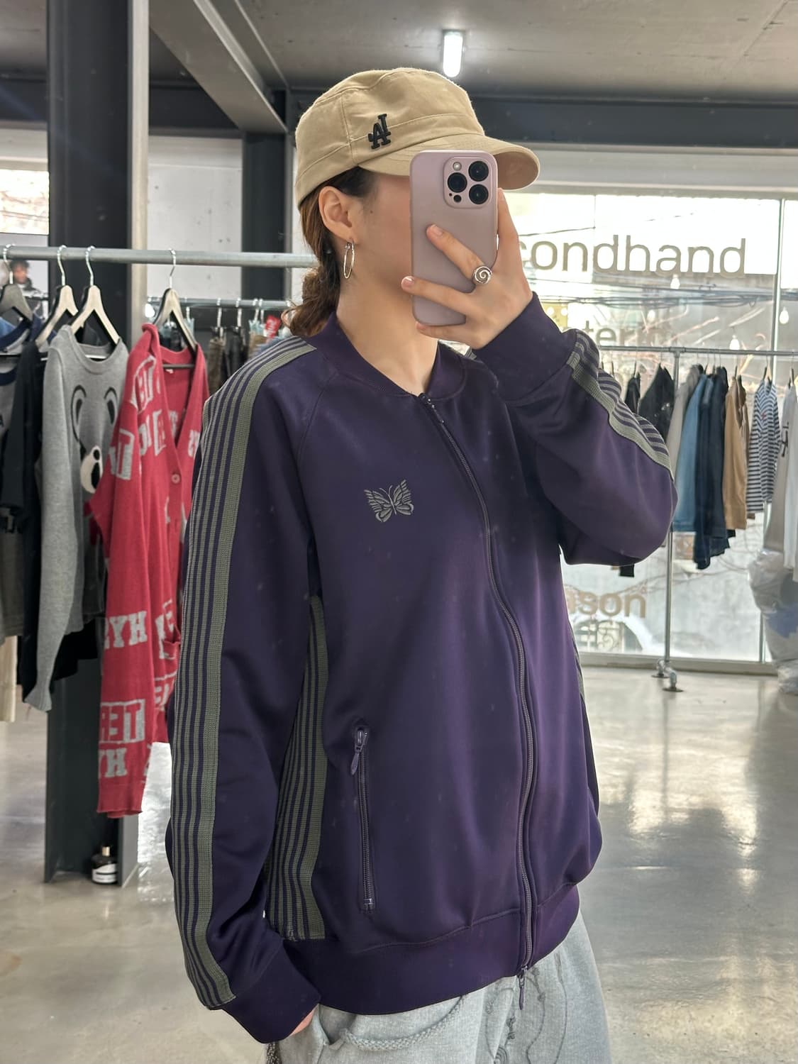 니들스 폴리스무스 져지 트랙자켓  상품이미지1