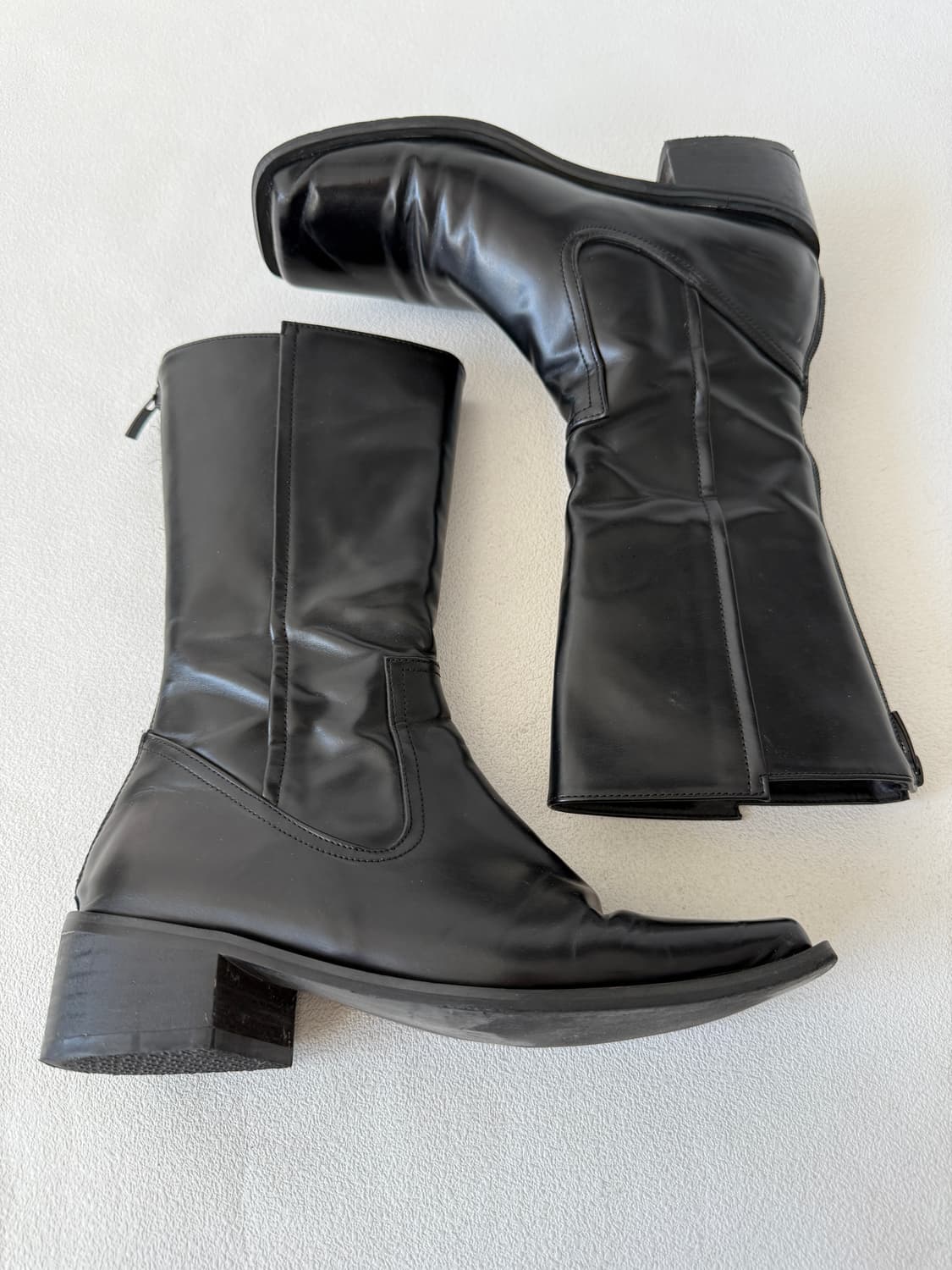 [240]Pre owned 레더 부츠 상품이미지2