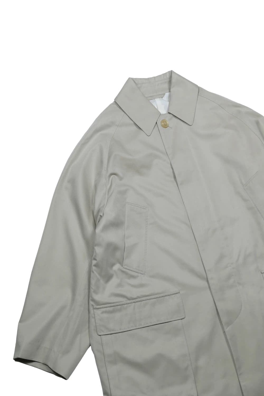 마티 앤 선즈 코튼-실크 스탠 카라 코트 상품이미지3