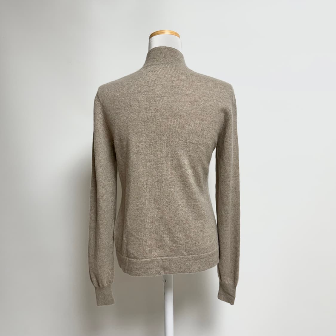 [캐시미어 100%] 도트 하프넥 니트 M 상품이미지3