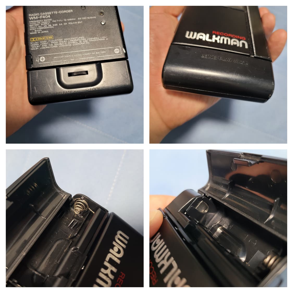 소니 워크맨 WM-F404 모델 부품용 상품이미지8