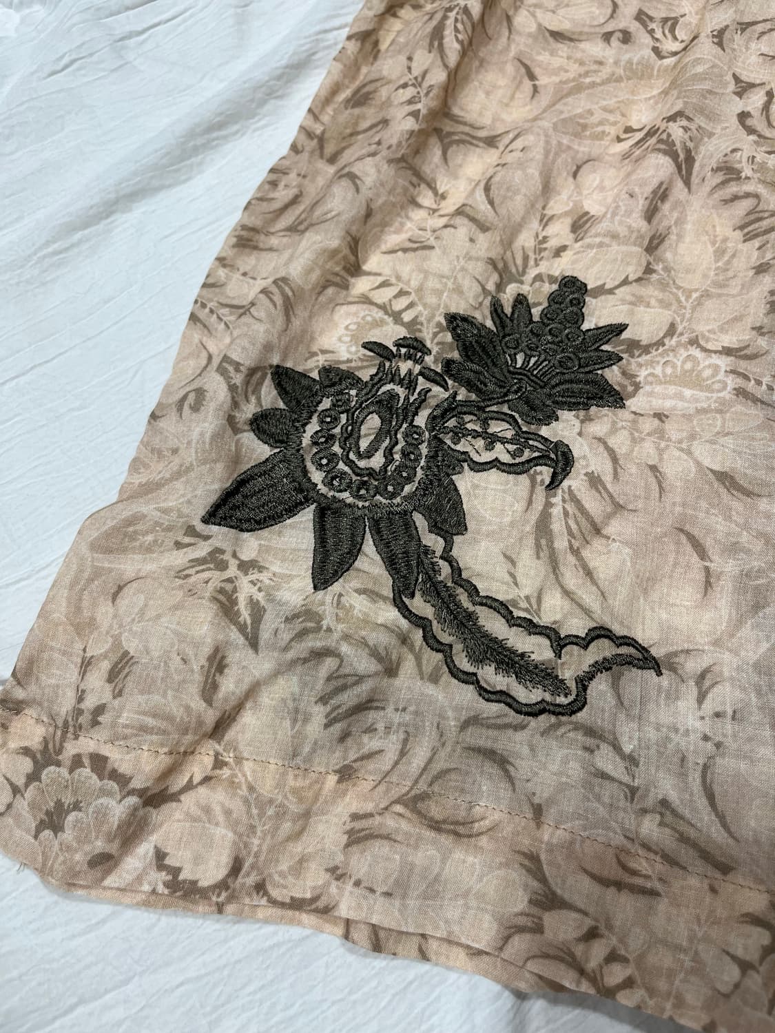 드리스반노튼 18ss 엠브로더리 하프 셔츠 50사이즈 상품이미지5