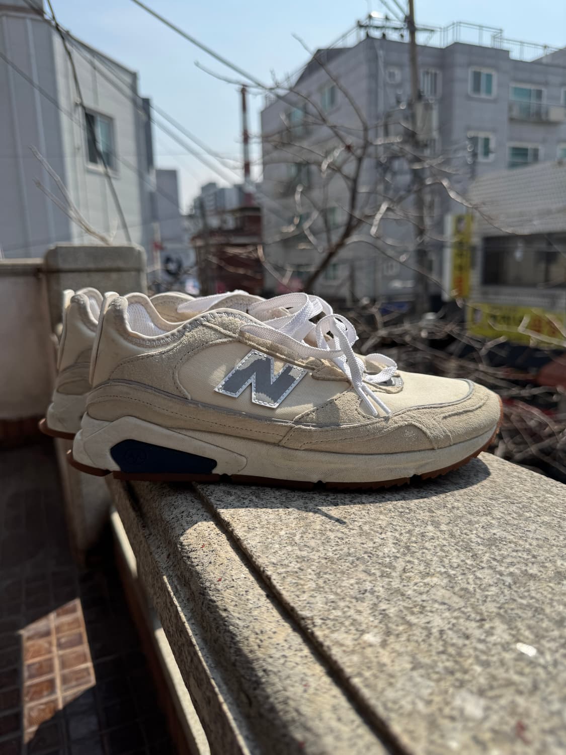 뉴발란스 X레이서 베이지 240mm 상품이미지2