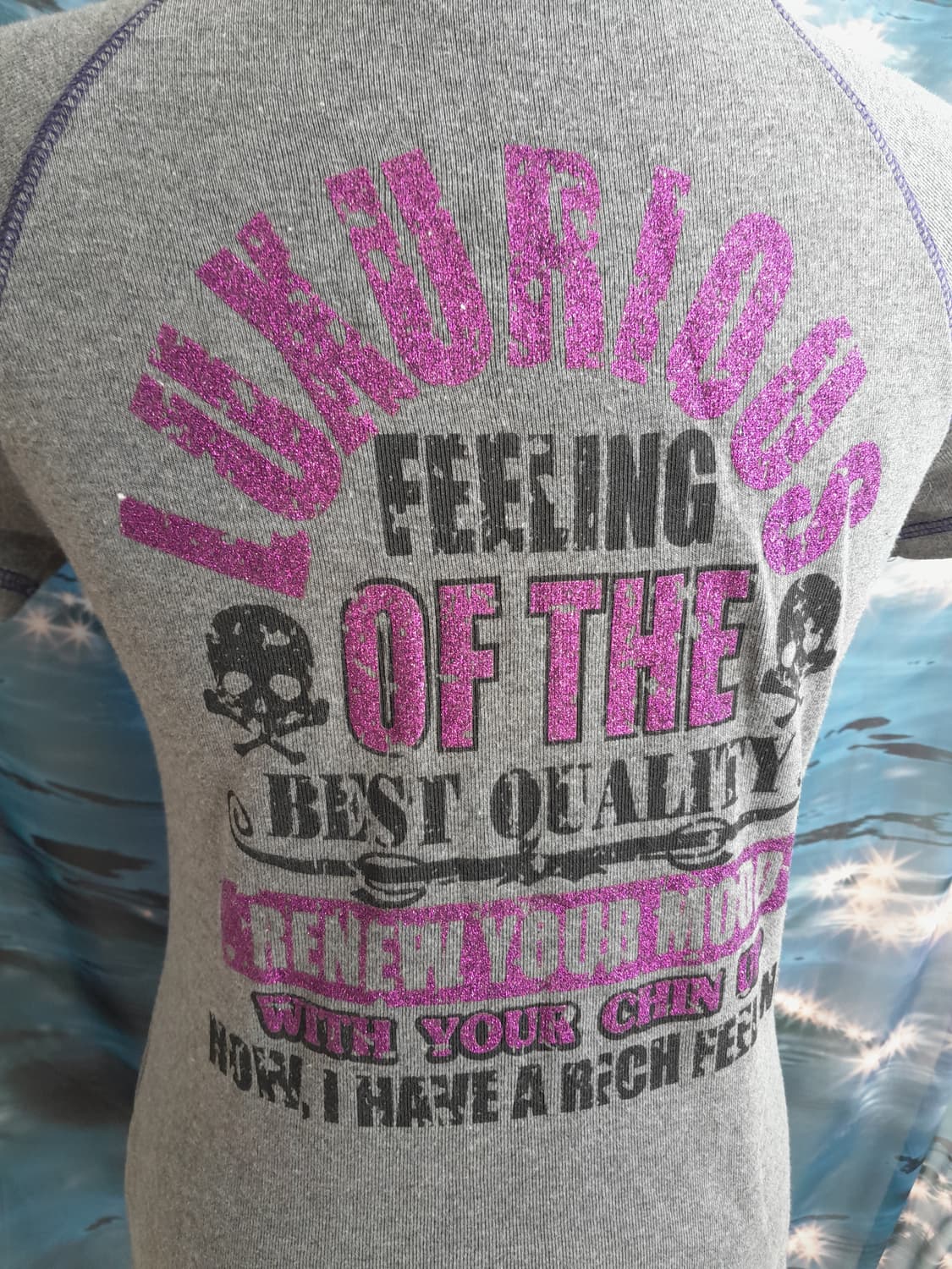 와투케 펑크 스컬 반팔티 상품이미지5