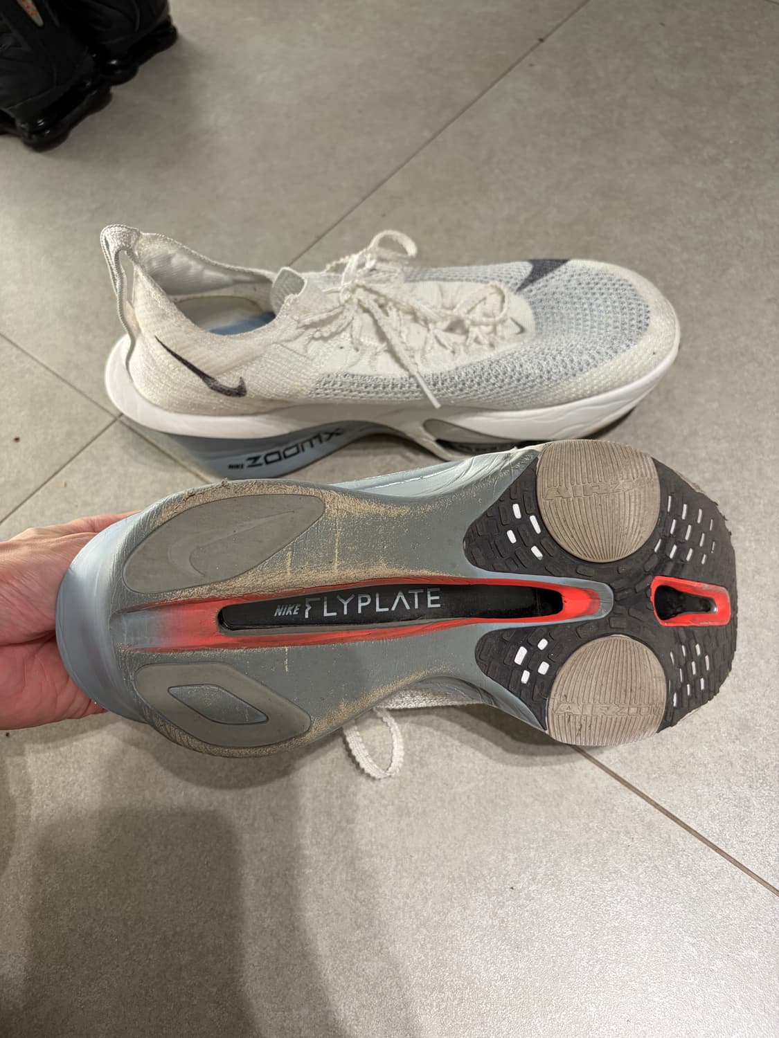 나이키 알파플라이 3  화이트 퓨어 플레티넘 275 상품이미지2