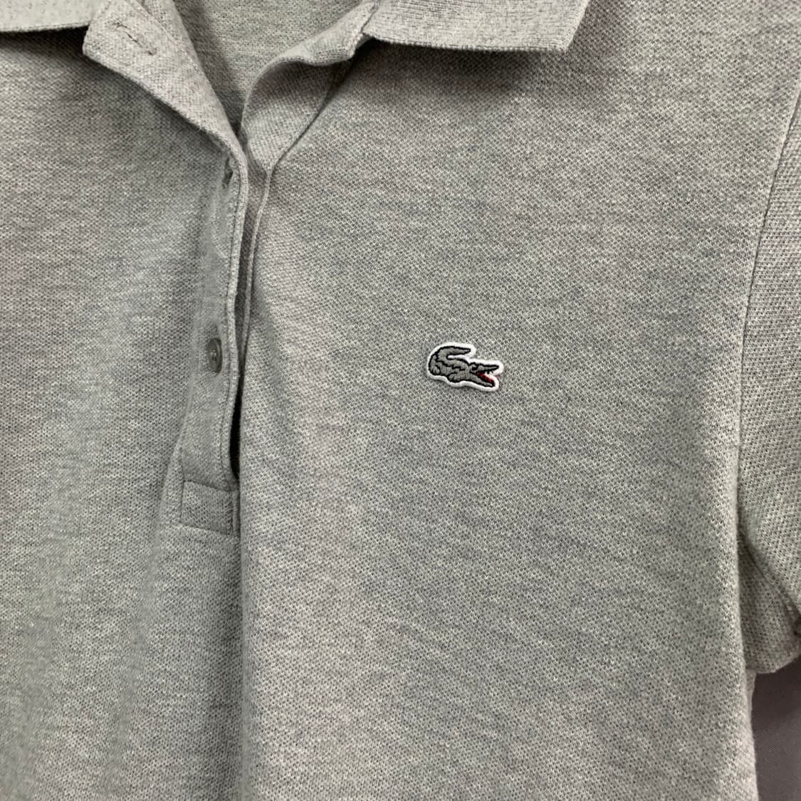 34 라코스테 절개 플레어 PK 반팔 카라티 폴로 원피스 상품이미지3