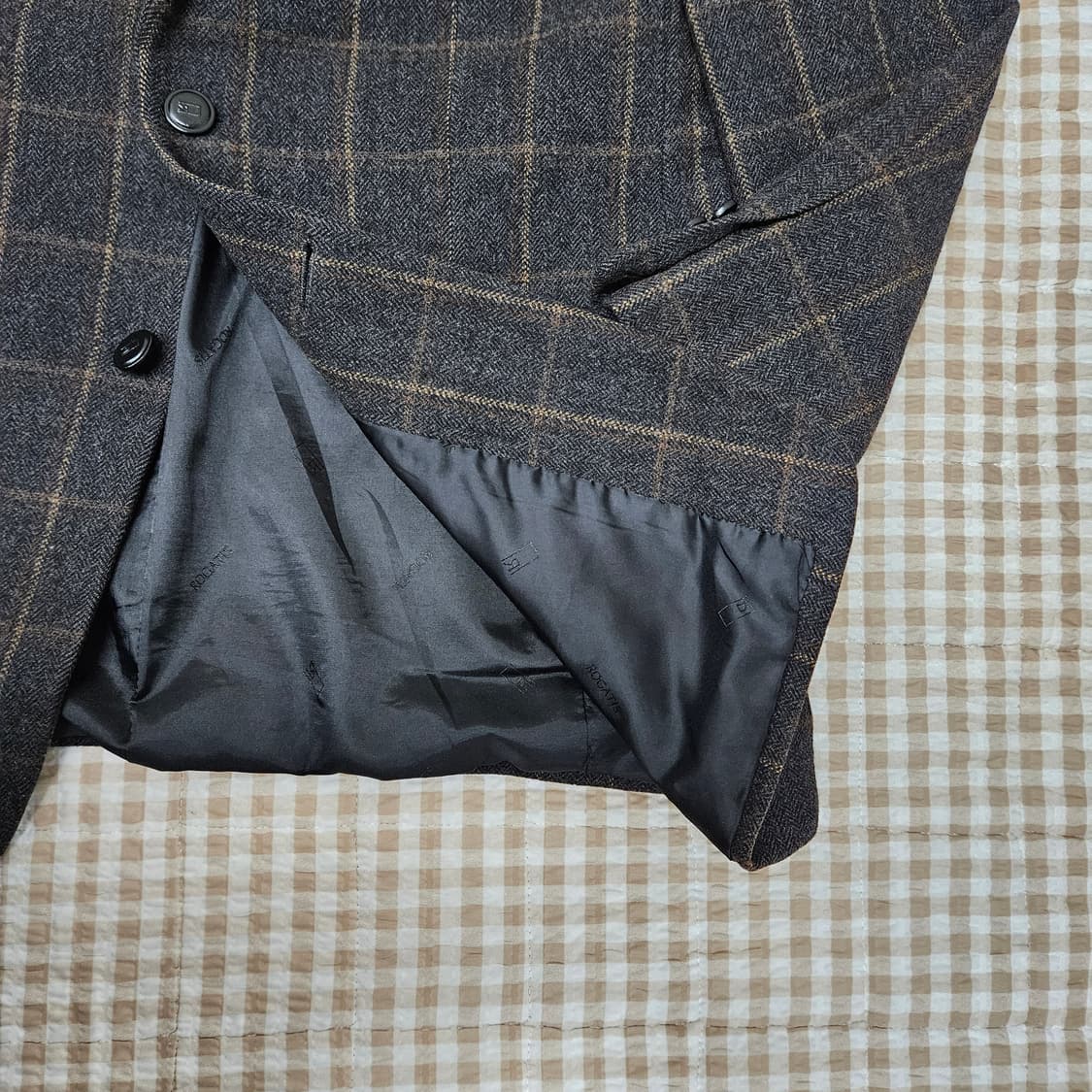 로가디스 울100 추동 블레이저 자켓 남자100 상품이미지5