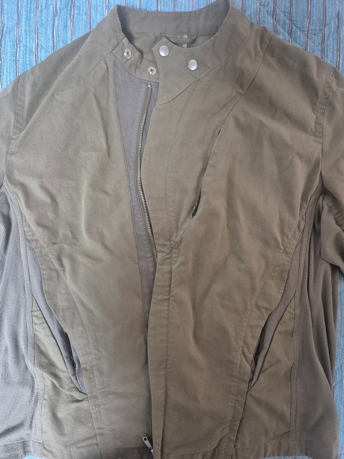 cost per kilo 미니 모토 재킷 올리브 상품이미지3