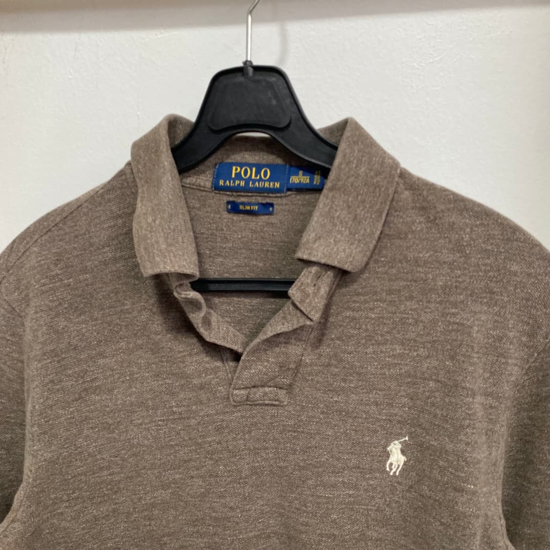 S 폴로 연브라운 롱슬리브 상품이미지1