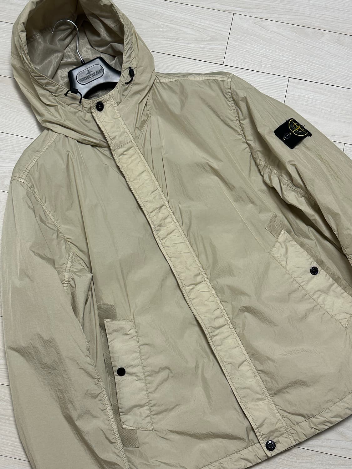 스톤아일랜드 크링클랩스 안티드롭 자켓 25ss XL(105-110) 상품이미지5