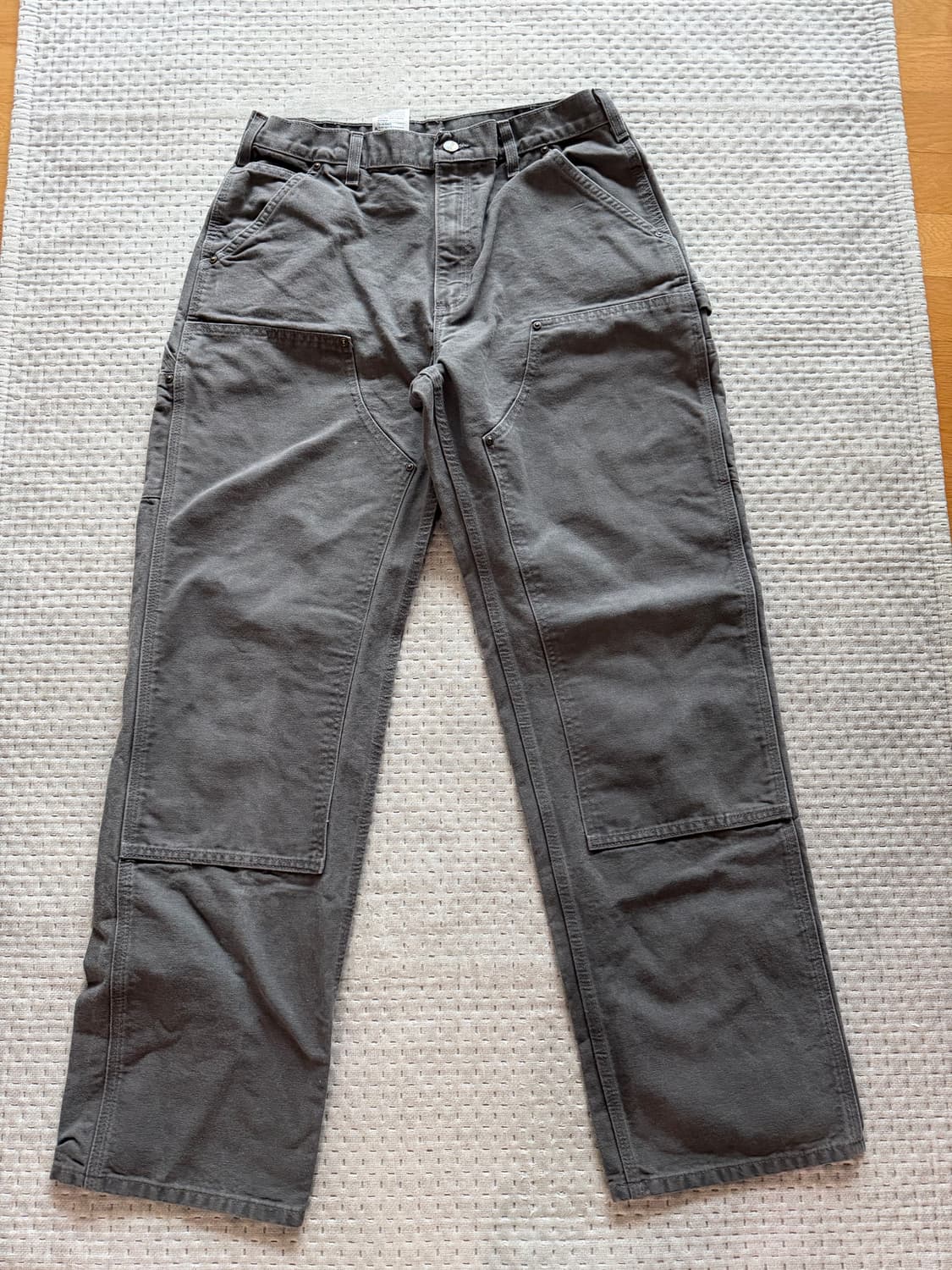 [34] 칼하트 더블니 워크팬츠 b136 gvl 상품이미지1