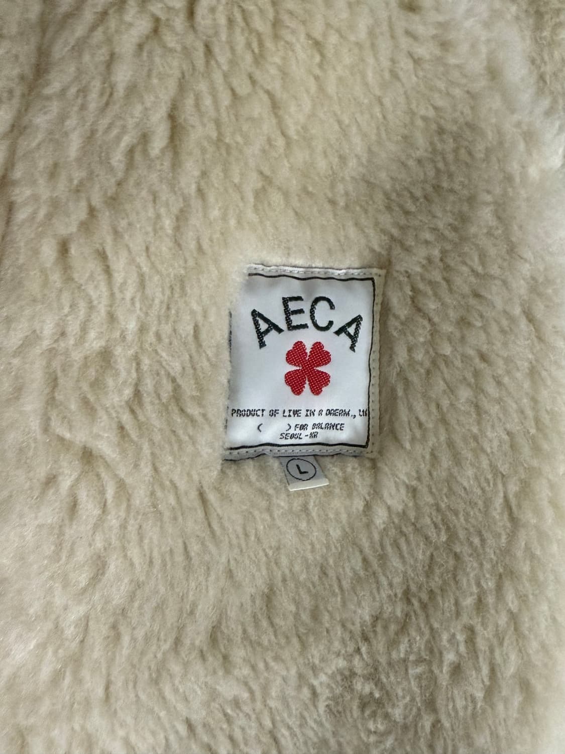 에이카화이트 무스탕 상품이미지4