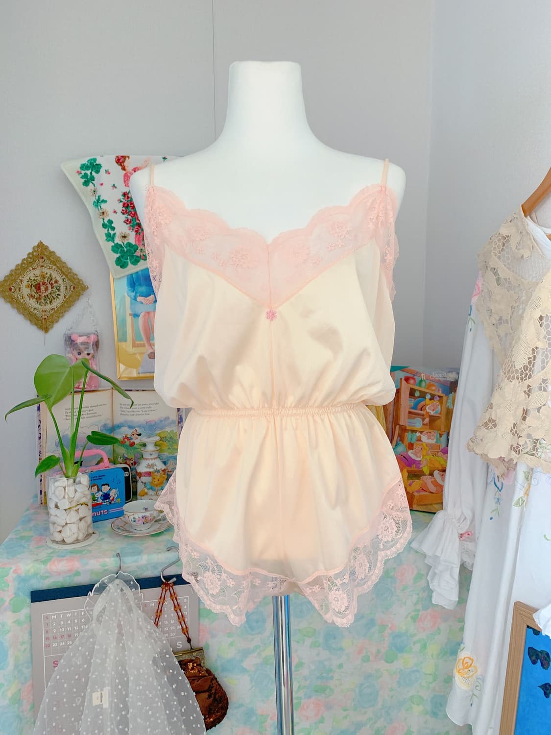 빈티지 란제리 바디수트 상품이미지3