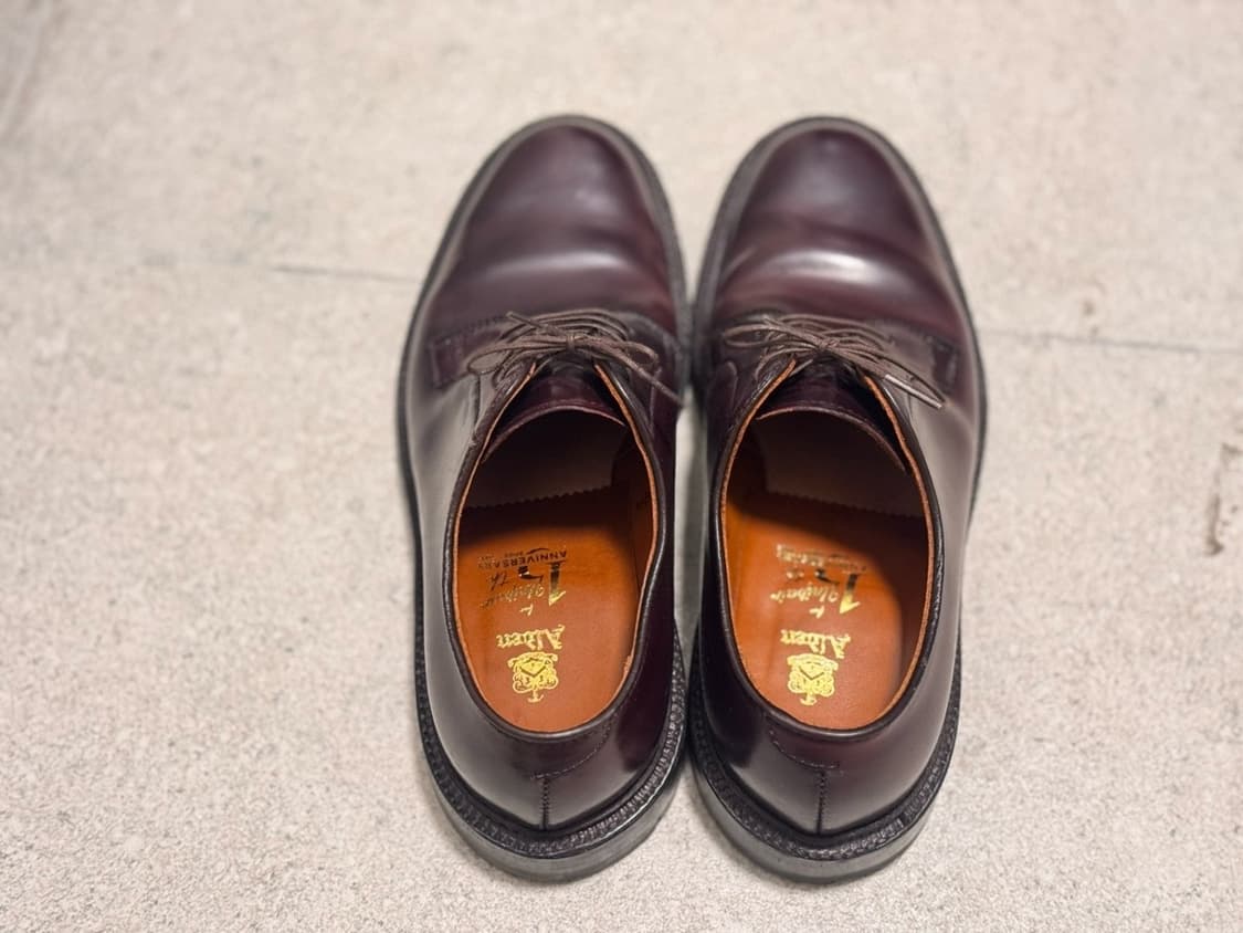 알든 990 코도반 6.5d 버건디 상품이미지3