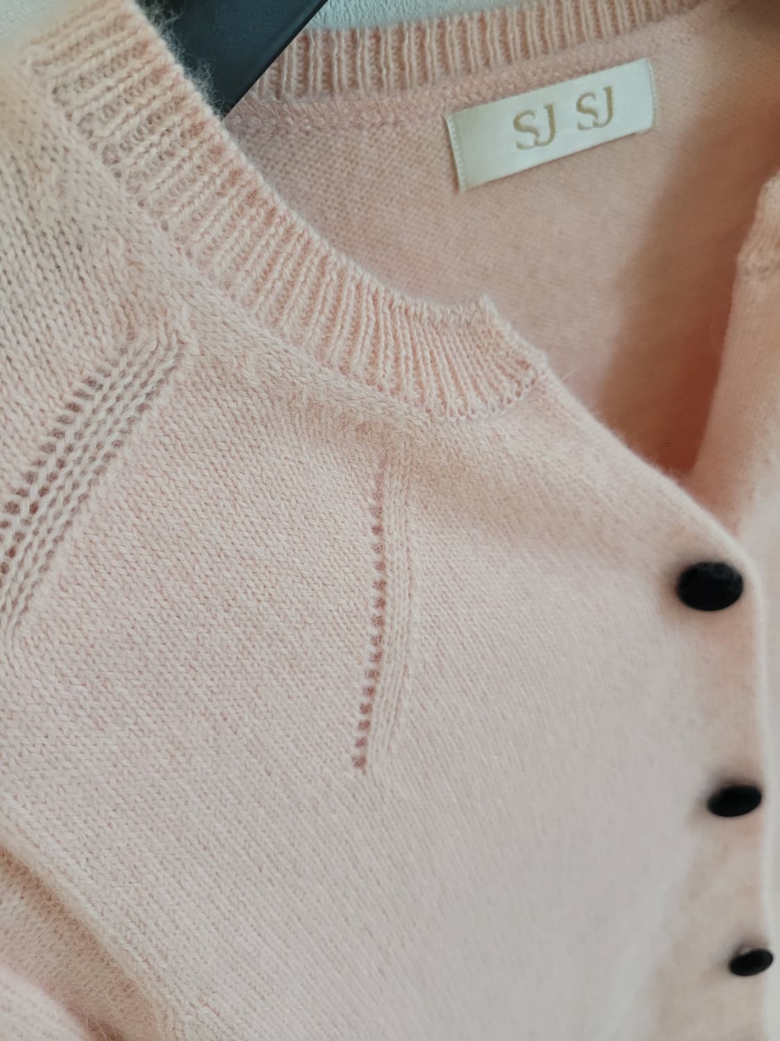 한섬 SJ SJ 울 블렌드 브이넥 가디건 S 상품이미지4