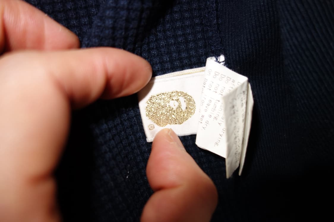 •베이프 와플 후드집업 상품이미지8