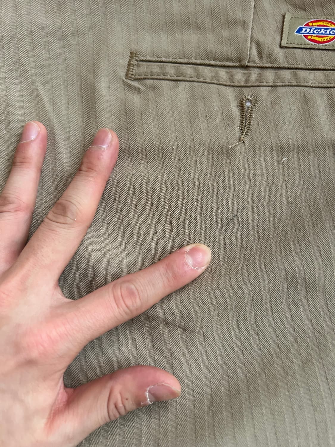 Dickies 디키즈 스트라이프 워크팬츠 40in 상품이미지6