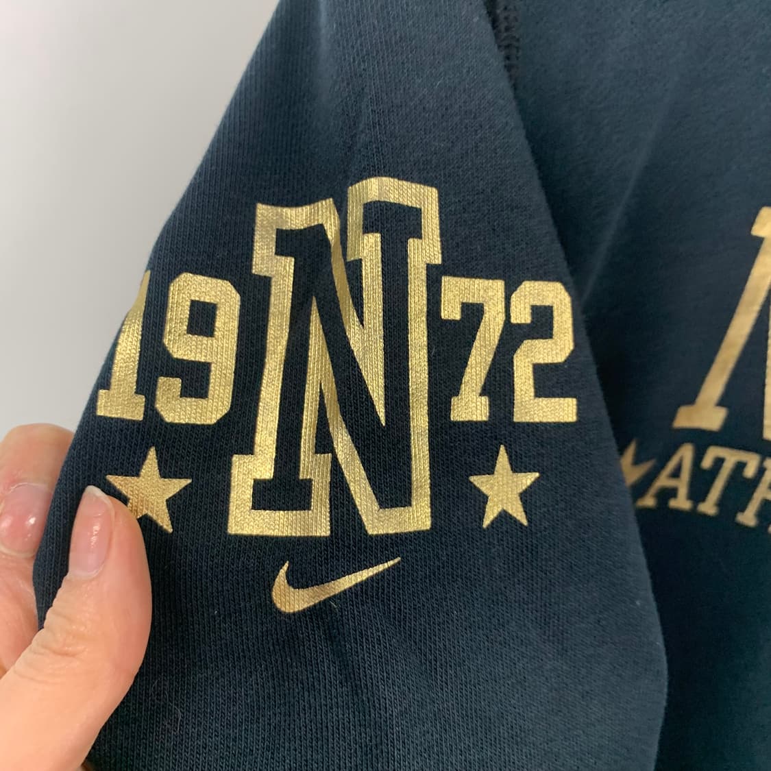 나이키 00s 빅로고 블랙 후드티  상품이미지6