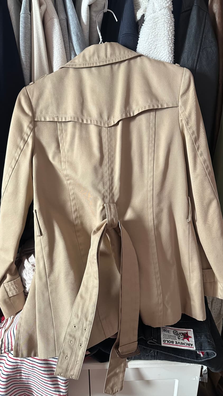 나이스클럽 트렌치코트  상품이미지3