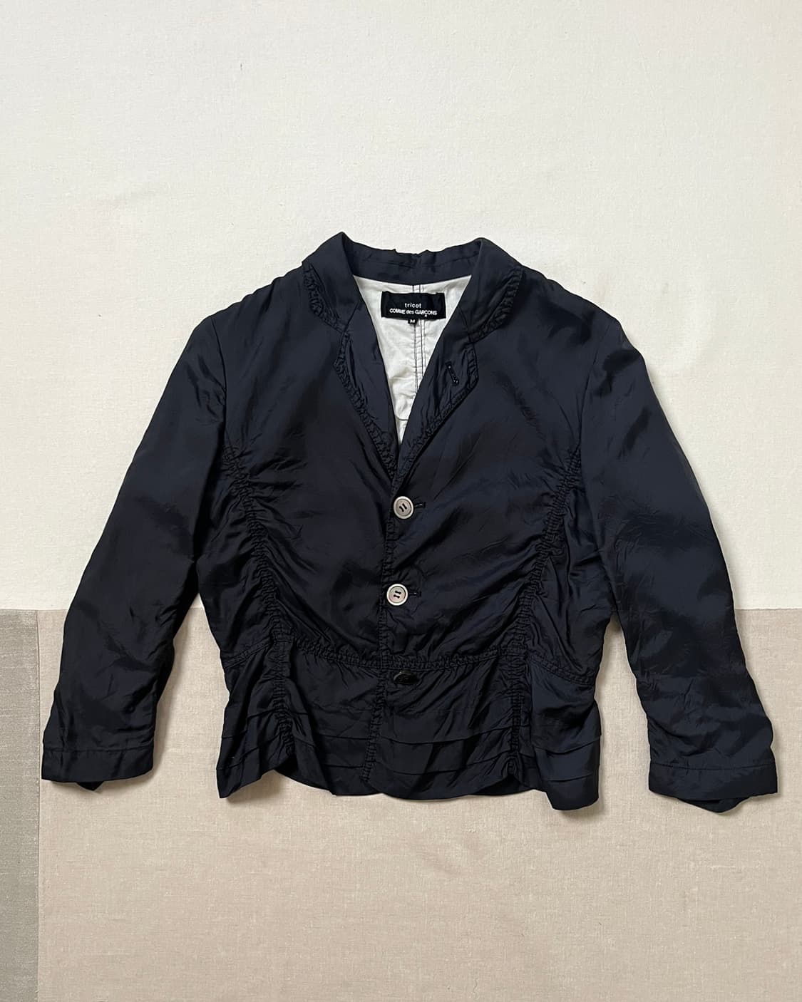 꼼데가르송 큐프라 퍼커링 자켓 comme des garcons  상품이미지4