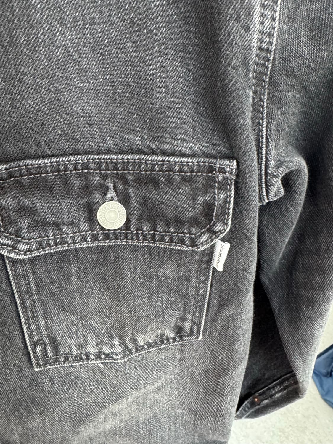 디스이즈내버댓 데님 셋업 L 상품이미지3