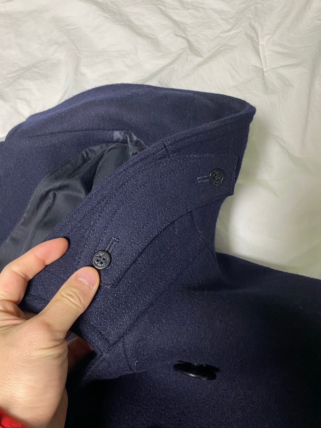 버즈릭슨 피코트 숏버전 40사이즈 네이비 상품이미지7