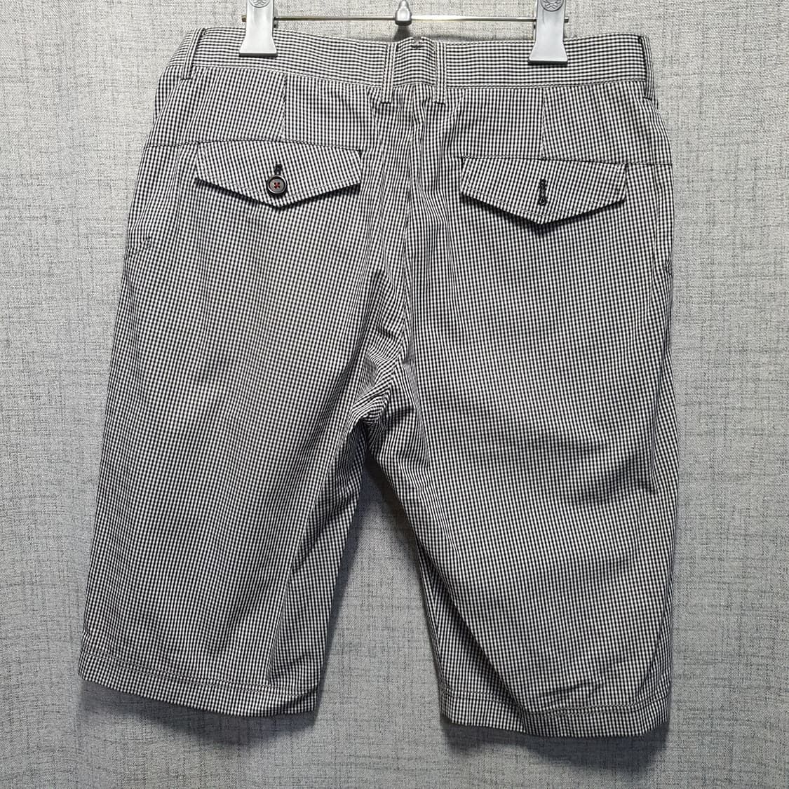 (새상품) SYSTEM 시스템 체크 코튼 반바지  상품이미지2