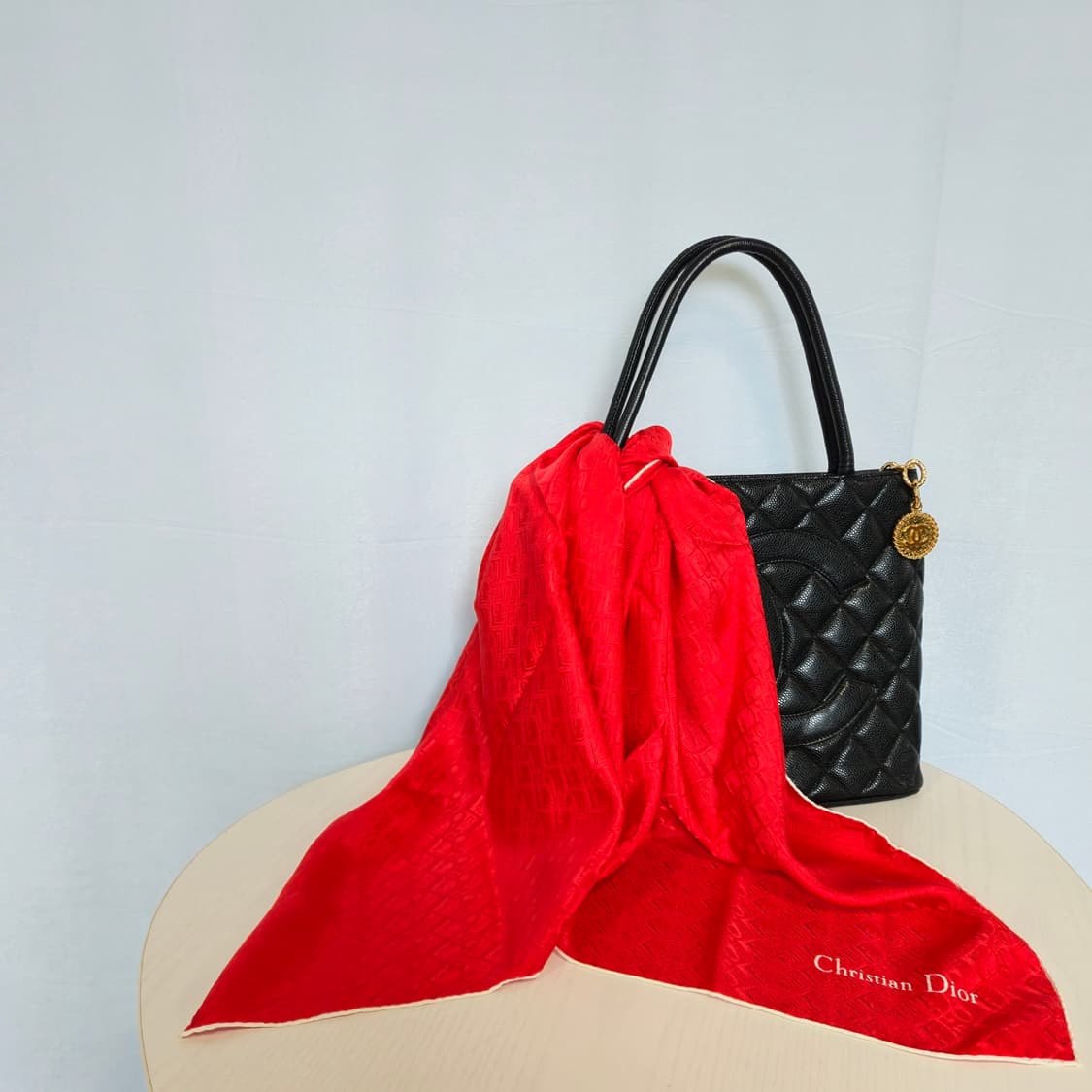 DIOR 디올 실크 스카프 [BFS7491_0349-04] 상품이미지1