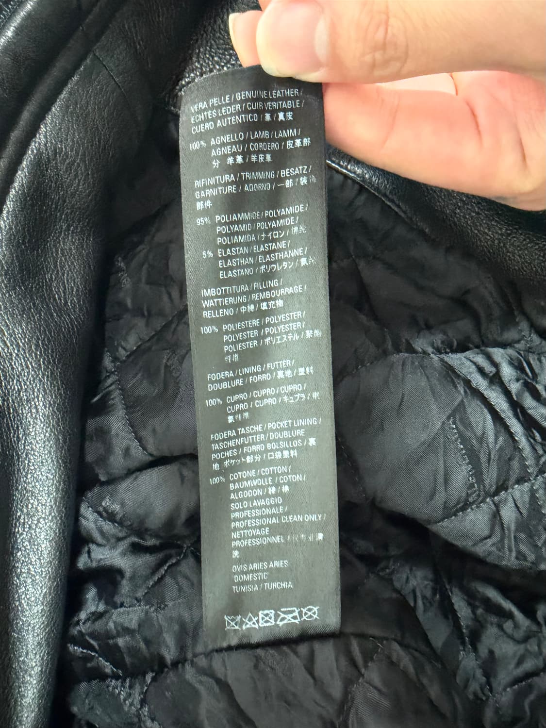 발렌시아가 21FW 스포티 비 택시 레더 블루종 봄버 자켓 유니핏 극초판 상품이미지4