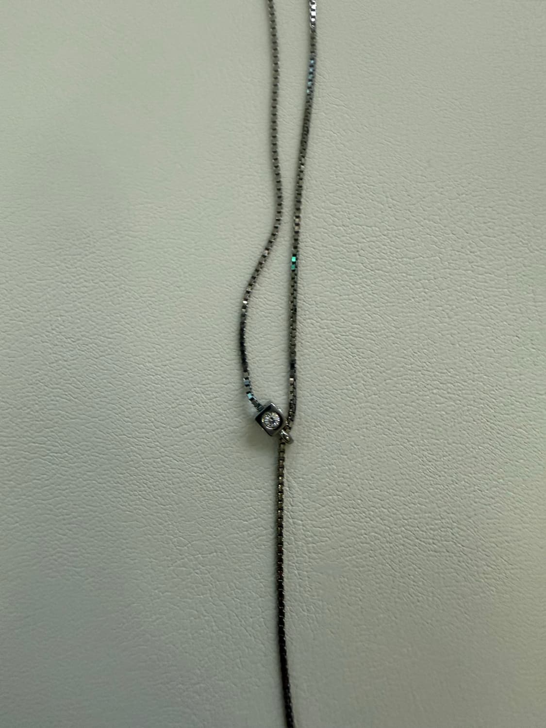 스와로브스키 실버 바 크리스털 네크리스 크리스탈 목걸이 다이아 금 골드  상품이미지2